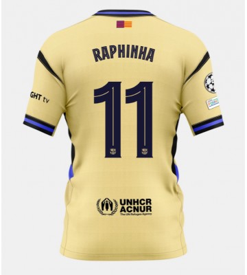 Barcelona Raphinha Belloli #11 Bortatröja 2025-26 Kortärmad