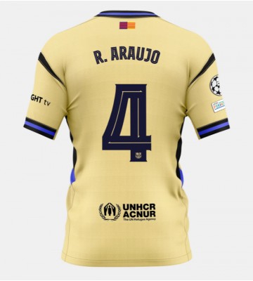 Barcelona Ronald Araujo #4 Bortatröja 2025-26 Kortärmad