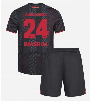 Bayer Leverkusen Aleix Garcia #24 Hemmatröja Barn 2025-26 Kortärmad (+ Korta byxor)