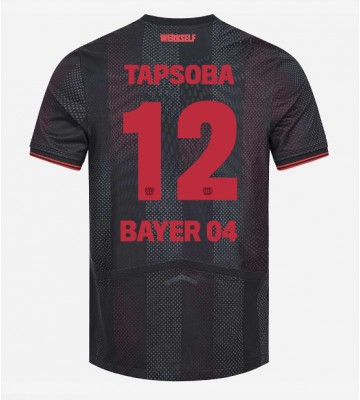 Bayer Leverkusen Edmond Tapsoba #12 Hemmatröja 2025-26 Kortärmad