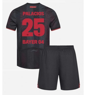 Bayer Leverkusen Exequiel Palacios #25 Hemmatröja Barn 2025-26 Kortärmad (+ Korta byxor)