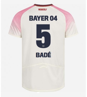 Bayer Leverkusen Loic Bade #5 Bortatröja 2025-26 Kortärmad