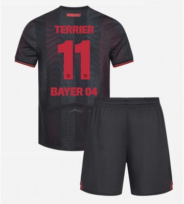 Bayer Leverkusen Martin Terrier #11 Hemmatröja Barn 2025-26 Kortärmad (+ Korta byxor)