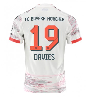 Bayern Munich Alphonso Davies #19 Bortatröja 2025-26 Kortärmad