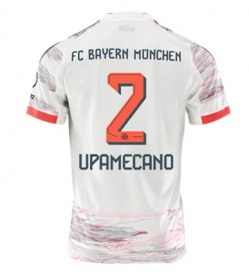 Bayern Munich Dayot Upamecano #2 Bortatröja 2025-26 Kortärmad