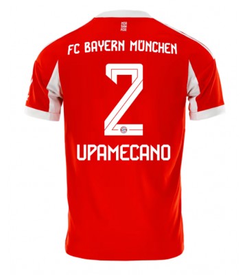 Bayern Munich Dayot Upamecano #2 Hemmatröja 2025-26 Kortärmad
