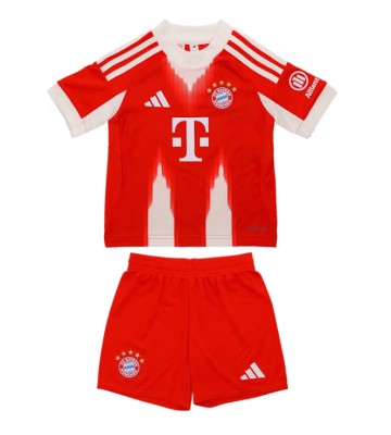 Bayern Munich Hemmatröja Barn 2025-26 Kortärmad (+ Korta byxor)