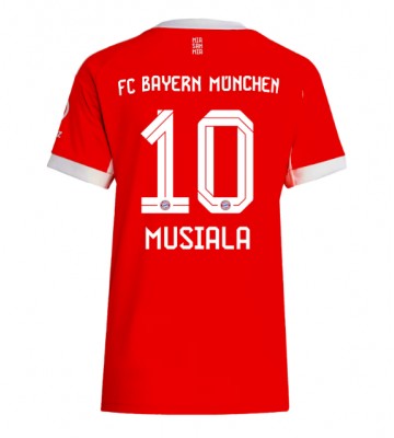 Bayern Munich Jamal Musiala #10 Hemmatröja Dam 2025-26 Kortärmad