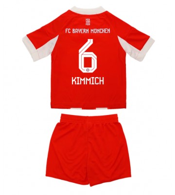 Bayern Munich Joshua Kimmich #6 Hemmatröja Barn 2025-26 Kortärmad (+ Korta byxor)