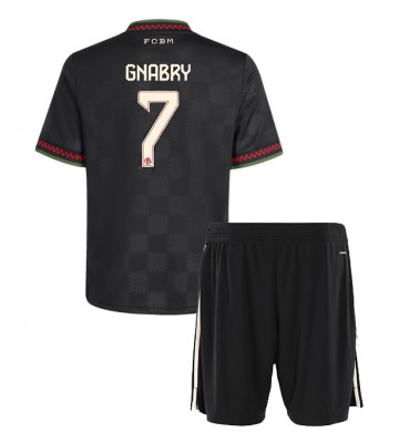 Bayern Munich Serge Gnabry #7 Tredje Tröja Barn 2025-26 Kortärmad (+ Korta byxor)