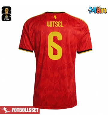 Belgien Axel Witsel #6 Hemmatröja VM 2026 Kortärmad