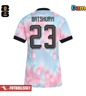 Belgien Michy Batshuayi #23 Bortatröja Dam VM 2026 Kortärmad
