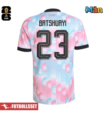 Belgien Michy Batshuayi #23 Bortatröja VM 2026 Kortärmad