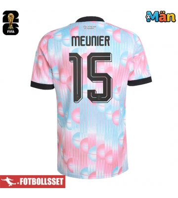 Belgien Thomas Meunier #15 Bortatröja VM 2026 Kortärmad
