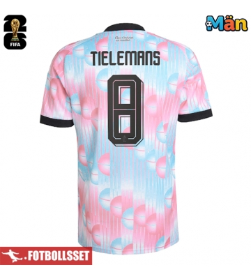 Belgien Youri Tielemans #8 Bortatröja VM 2026 Kortärmad