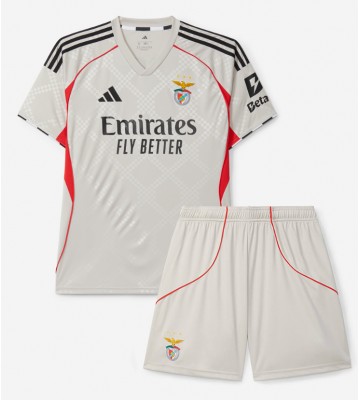 Benfica Bortatröja Barn 2025-26 Kortärmad (+ Korta byxor)