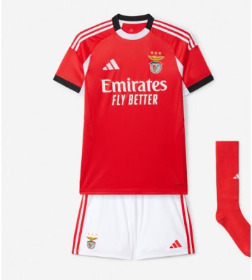 Benfica Hemmatröja Barn 2025-26 Kortärmad (+ Korta byxor)