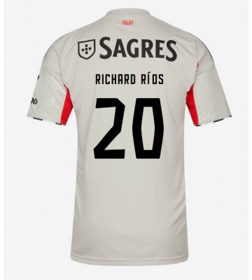 Benfica Richard Rios #20 Bortatröja 2025-26 Kortärmad