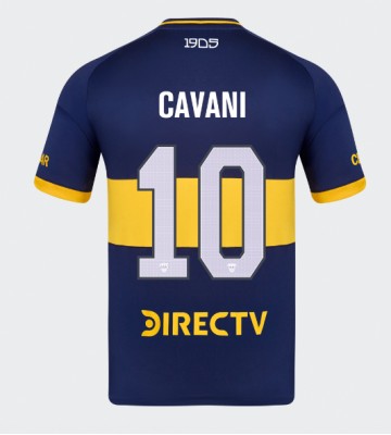 Boca Juniors Edinson Cavani #10 Hemmatröja 2025-26 Kortärmad