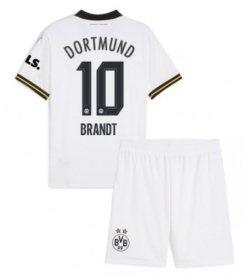 Borussia Dortmund Julian Brandt #10 Tredje Tröja Barn 2024-25 Kortärmad (+ Korta byxor)