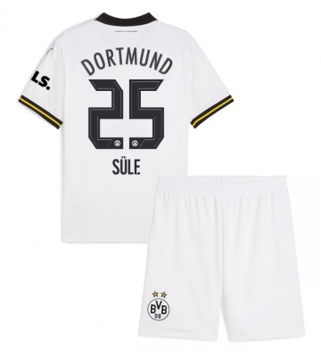 Borussia Dortmund Niklas Sule #25 Tredje Tröja Barn 2024-25 Kortärmad (+ Korta byxor)