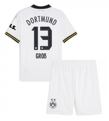 Borussia Dortmund Pascal Gross #13 Tredje Tröja Barn 2024-25 Kortärmad (+ Korta byxor)