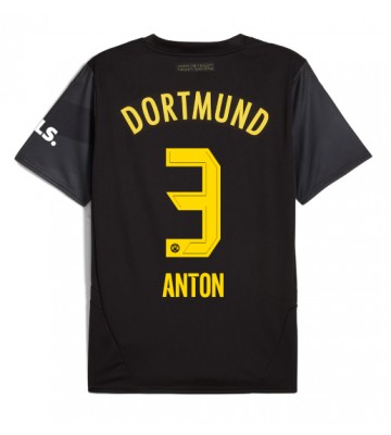 Borussia Dortmund Waldemar Anton #3 Bortatröja 2024-25 Kortärmad