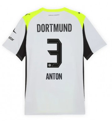 Borussia Dortmund Waldemar Anton #3 Bortatröja 2025-26 Kortärmad