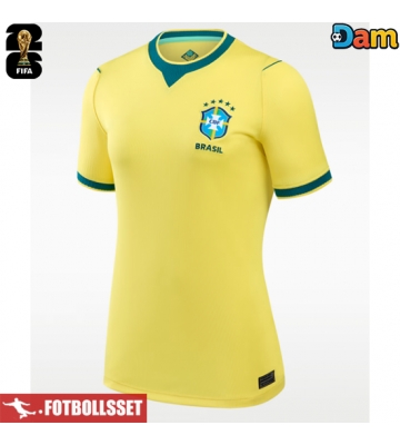 Brasilien Hemmatröja Dam VM 2026 Kortärmad