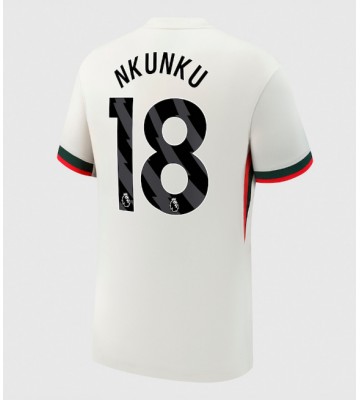 Chelsea Christopher Nkunku #18 Bortatröja 2025-26 Kortärmad