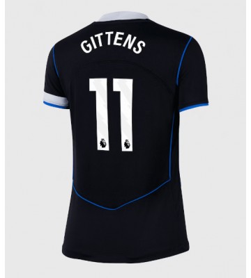 Chelsea Jamie Gittens #11 Tredje Tröja Dam 2025-26 Kortärmad