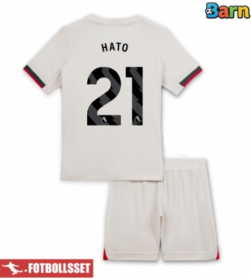 Chelsea Jorrel Hato #21 Bortatröja Barn 2025-26 Kortärmad (+ Korta byxor)