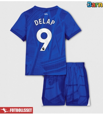 Chelsea Liam Delap #9 Hemmatröja Barn 2025-26 Kortärmad (+ Korta byxor)