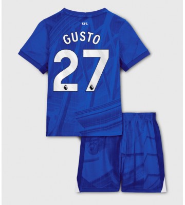 Chelsea Malo Gusto #27 Hemmatröja Barn 2025-26 Kortärmad (+ Korta byxor)