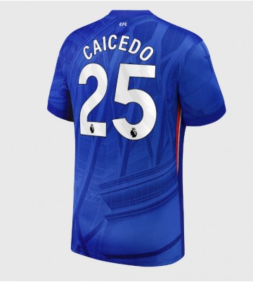 Chelsea Moises Caicedo #25 Hemmatröja 2025-26 Kortärmad