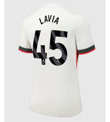 Chelsea Romeo Lavia #45 Bortatröja Dam 2025-26 Kortärmad