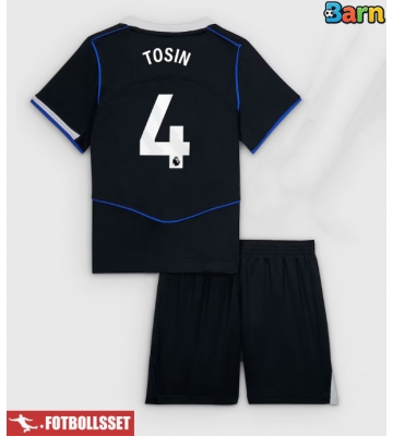 Chelsea Tosin Adarabioyo #4 Tredje Tröja Barn 2025-26 Kortärmad (+ Korta byxor)