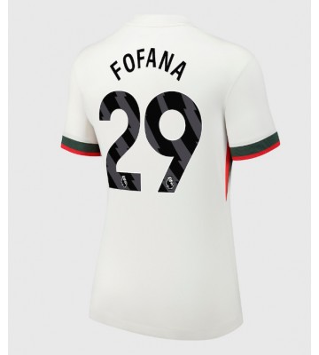 Chelsea Wesley Fofana #29 Bortatröja Dam 2025-26 Kortärmad