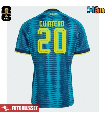 Colombia Juan Fernando Quintero #20 Bortatröja VM 2026 Kortärmad