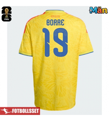 Colombia Rafael Santos Borre #19 Hemmatröja VM 2026 Kortärmad