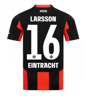 Eintracht Frankfurt Hugo Larsson #16 Hemmatröja 2025-26 Kortärmad