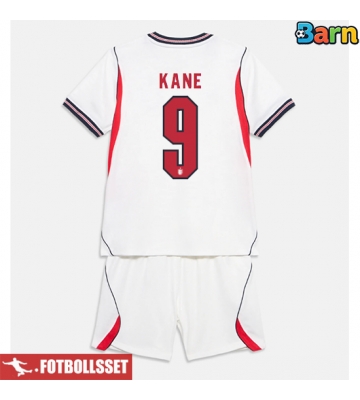 England Harry Kane #9 Hemmatröja Barn VM 2026 Kortärmad (+ Korta byxor)