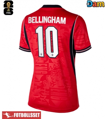 England Jude Bellingham #10 Bortatröja Dam VM 2026 Kortärmad