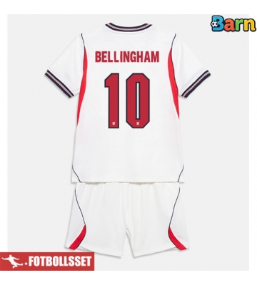 England Jude Bellingham #10 Hemmatröja Barn VM 2026 Kortärmad (+ Korta byxor)