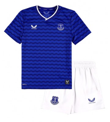 Everton Hemmatröja Barn 2025-26 Kortärmad (+ Korta byxor)