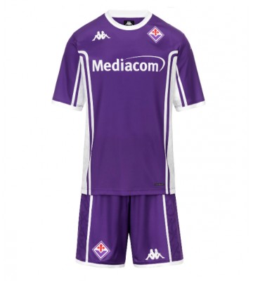 Fiorentina Hemmatröja Barn 2025-26 Kortärmad (+ Korta byxor)