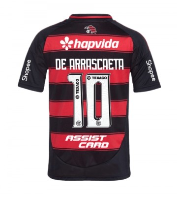 Flamengo Giorgian de Arrascaeta #10 Hemmatröja 2025-26 Kortärmad