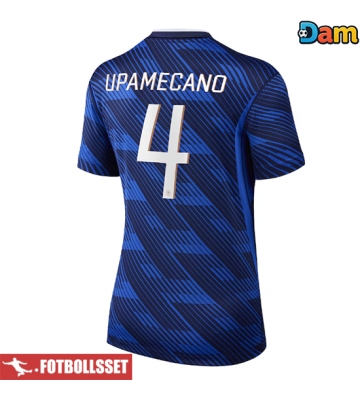 Frankrike Dayot Upamecano #4 Hemmatröja Dam VM 2026 Kortärmad