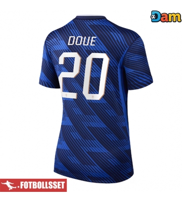 Frankrike Desire Doue #20 Hemmatröja Dam VM 2026 Kortärmad