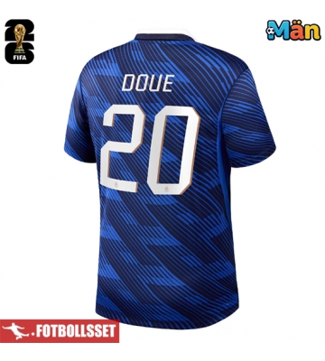 Frankrike Desire Doue #20 Hemmatröja VM 2026 Kortärmad